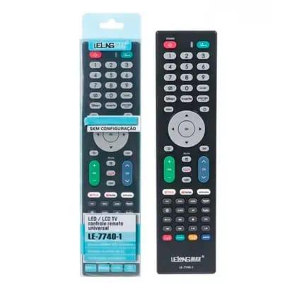 Controle Para Tv Led Lcd Diversas Marcas Universal Le-7740-1 - Lelong
