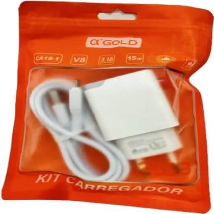 Carregador CA19-1 V8 Micro USB - A'Gold