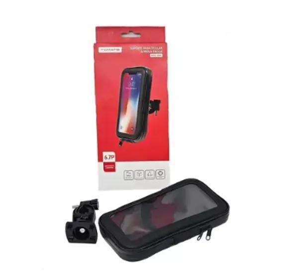 Suporte De Celular Tomate Plástico Para Moto Gps Prova D'agua Mtg-016B