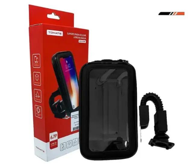 Suporte De Celular Tomate Plástico Para Moto Gps Prova D'agua Mtg-016A