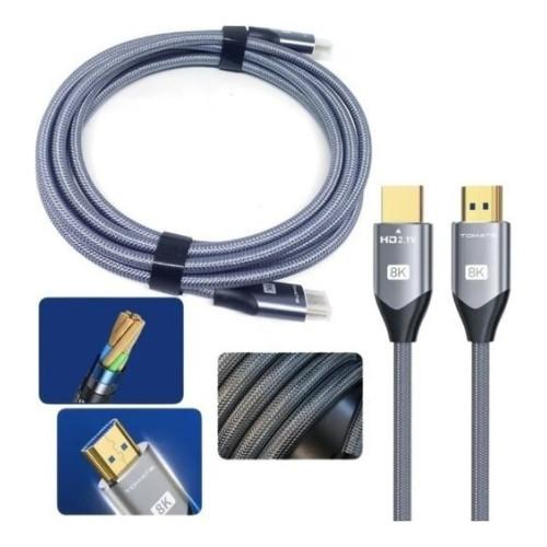 Cabo Hdmi 2.1 Ultra Hd 8K 2M Mhd-8002 Tomate