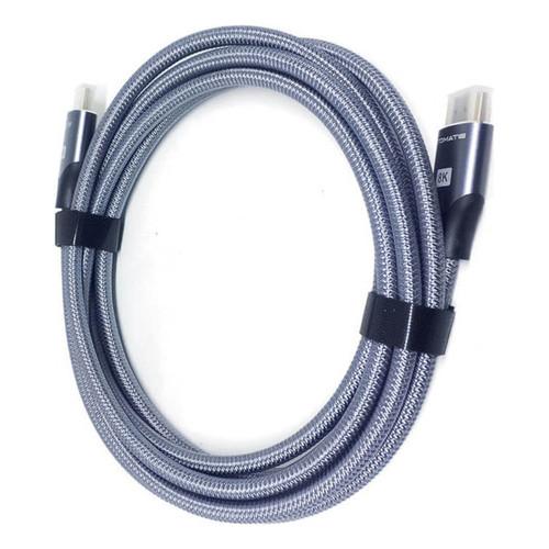 Cabo Hdmi 2.1 Ultra Hd 8K 2M Mhd-8002 Tomate