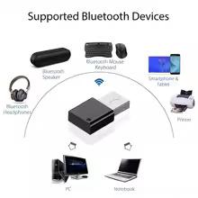 Receptor de áudio Bluetooth do carro, Mini Adaptador Dongle USB, Alto-falantes portáteis sem fio, Receptor de música