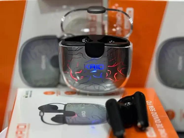 Fone de ouvido in-ear sem fio Kaidi TWS KD-779 preto
