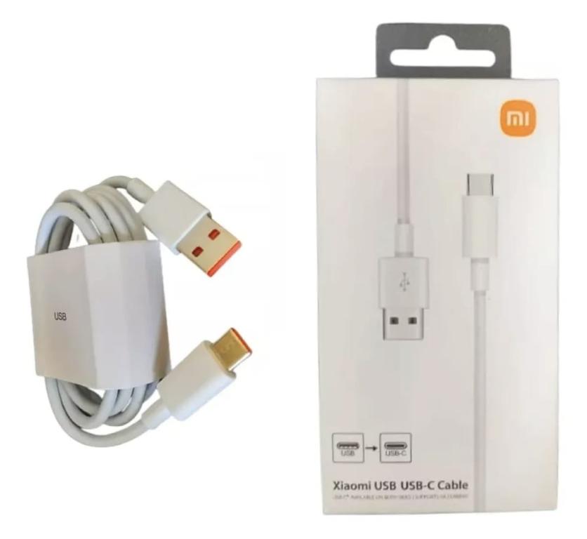 Cabo Xiaomi Usb-c Original P/ Poco Redmi Mi 33w 65w 67w 120w