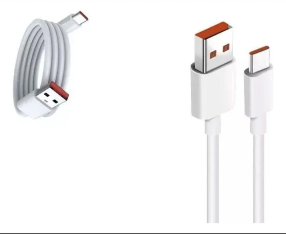 Cabo Xiaomi Usb-c Original P/ Poco Redmi Mi 33w 65w 67w 120w