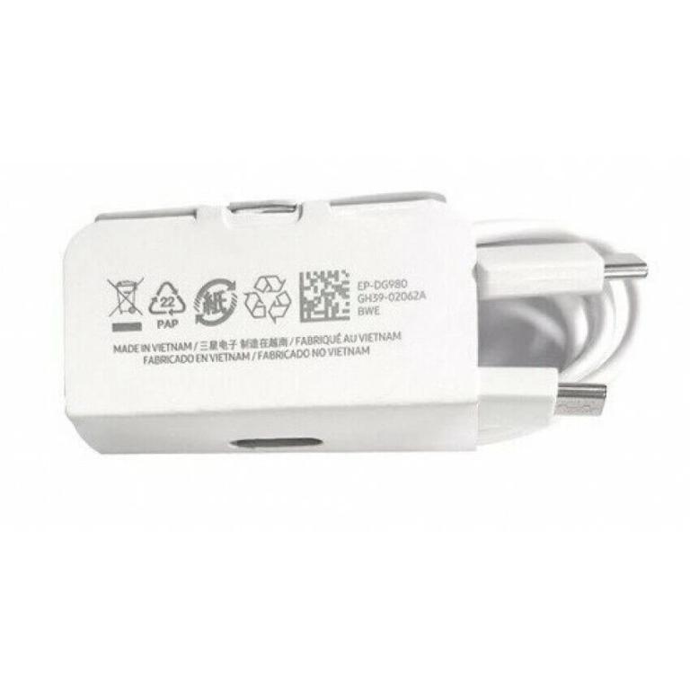 Cabo  TYPE- C para C para C Branco Genuíno Sincronização de Dados GH39-02062A.