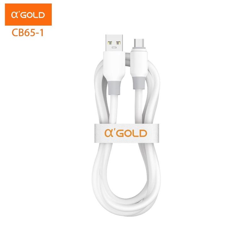 Cabo USB Carregamento Rápido A'Gold Para v8