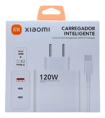 Carregador Celular 120w Usb-c Compatível Para Poco X6 Pro