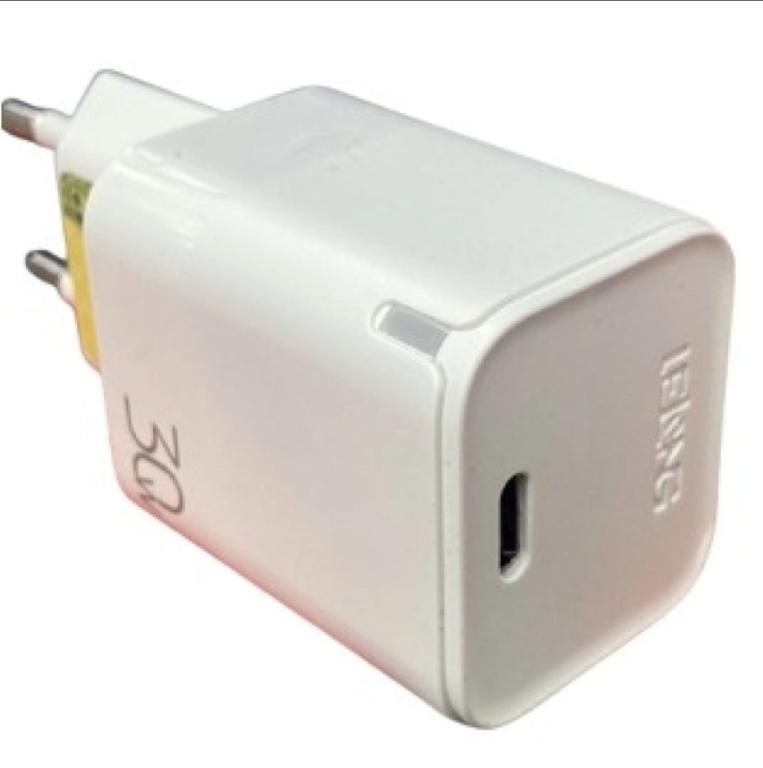 FONTE USB TIPO-C LELONG LE-297 ULTRA 30W TURBO