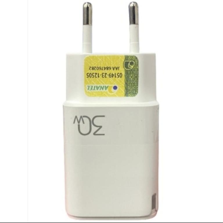 FONTE USB TIPO-C LELONG LE-297 ULTRA 30W TURBO