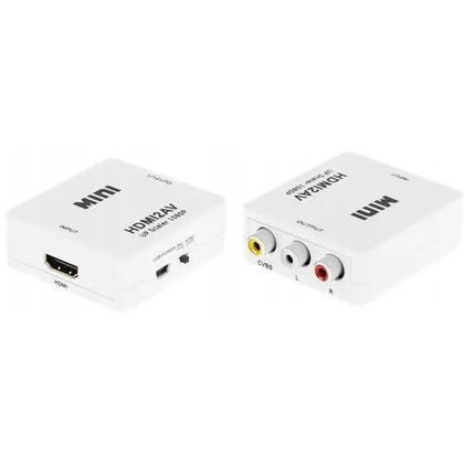 Conversor De Av P/ Hdmi - Hd Vídeo Converter Full Hd Rca
