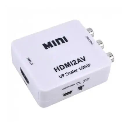 Conversor De Av P/ Hdmi - Hd Vídeo Converter Full Hd Rca