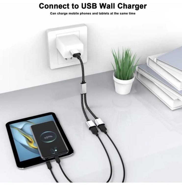 Adaptador Usb Usb De 2/3 Em 1 Usb/tipo C Host Power Y Sp-  PEI-CT25