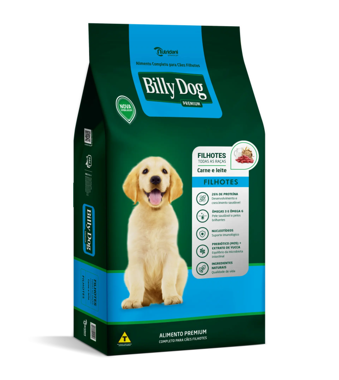 R. CÃES BILLY DOG FILHOTE 25KG
