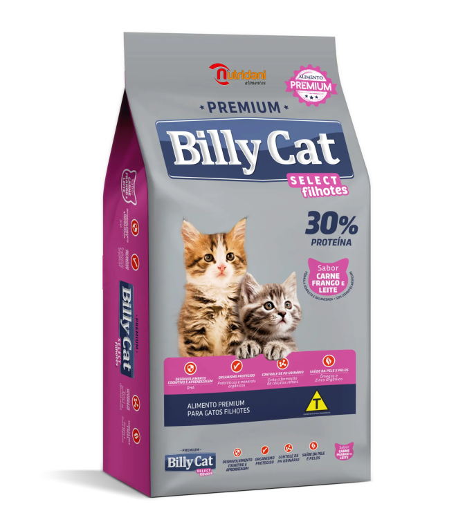 R. GATOS BILLY CAT FILHOTE 10X1KG