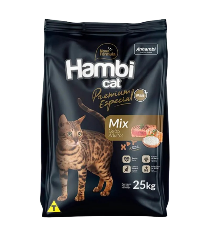 R.GATOS HAMBI CAT MIX 25KG