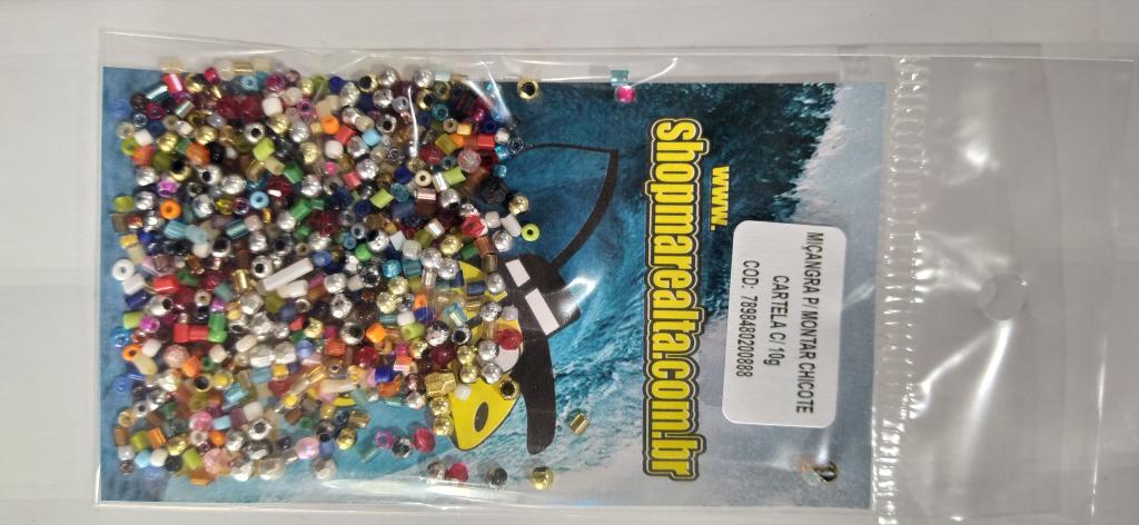 MIÇANGRA PARA MONTAR CHICOTE PEQUENA - CARTELA C/ 5 G