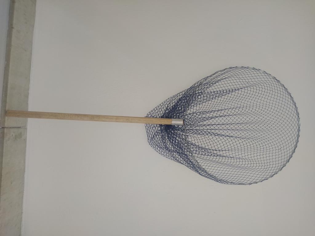 PASSAGUÁ C/ CABO DE MADEIRA DE 60CM/ REDE 13mm COM 80CM DE FUNDO