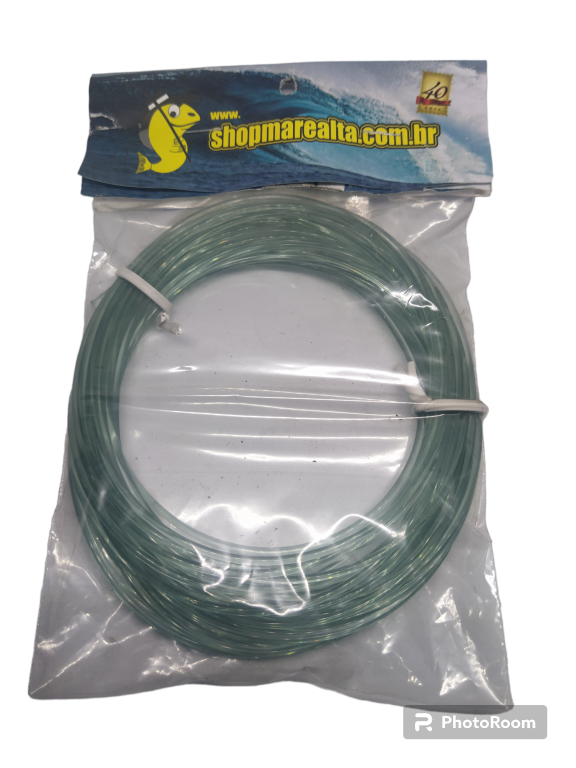 ROLO DE NYLON PARA MAQUINA DE CORTAR GRAMA REF: 2,00mm - CARTELA C/ 10 MT