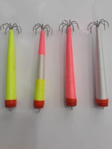 ISCA ZANGAREJO DE CHUMBO PARA LULA. PESO: 30G - EM 4 CORES - CARTELA C/ 1 PÇ