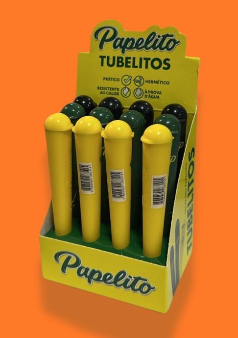 TUBO PORTA CIGARRO PAPELITO TUBELITO TRADICIONAL