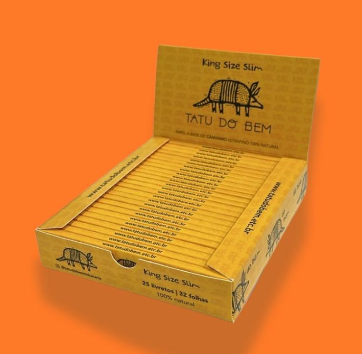 SEDA TATU DO BEM AMARELA SLIM KING SIZE