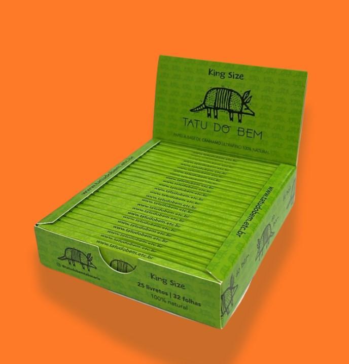 SEDA TATU DO BEM VERDE KING SIZE