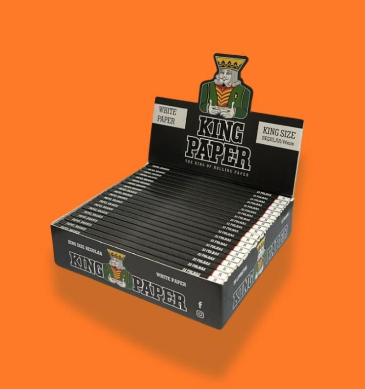 SEDA KING PAPER WHITE 20 LIVRETOS KING SIZE