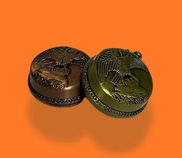 DICHAVADOR DE METAL / ZINCO MEDALHÃO 3 PARTES