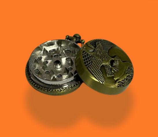 DICHAVADOR DE METAL / ZINCO MEDALHÃO 3 PARTES