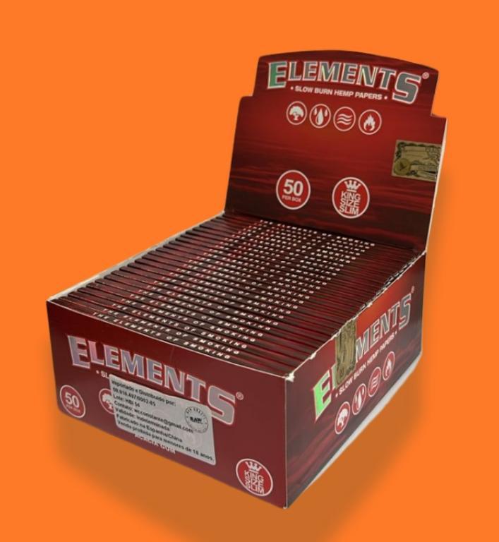 SEDA ELEMENTS RED SLIM KING SIZE