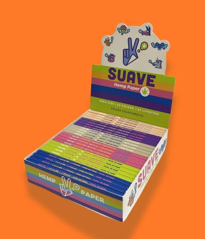 SEDA SUAVE FUMADORES HEMP EDIÇÃO COLECIONÁVEL KING SIZE