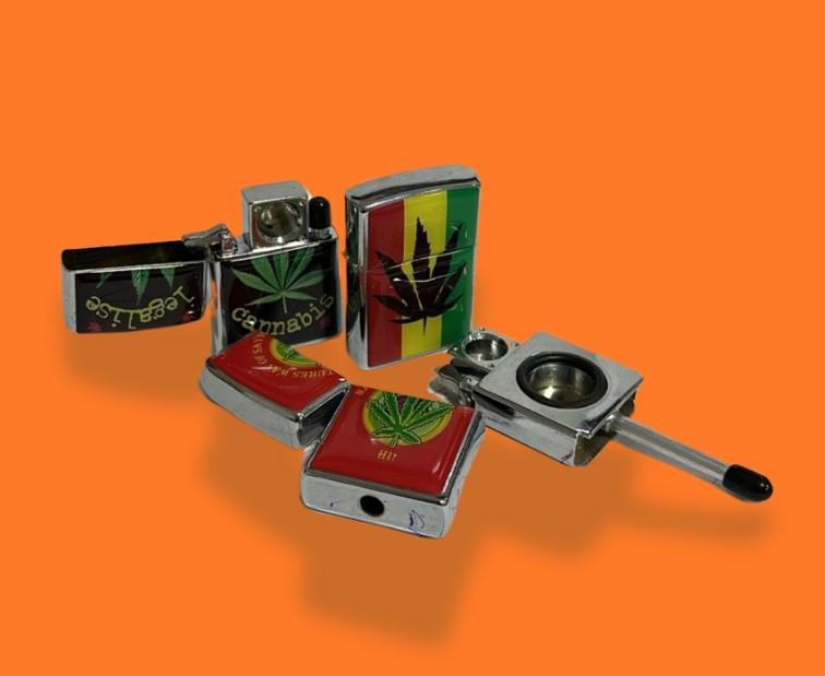 CACHIMBO DE METAL QUADRADO MIXED DESIGN