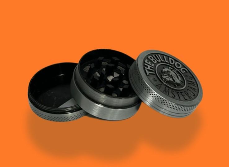 DICHAVADOR DE METAL / ZINCO PRATA THE BULLDOG 3 PARTES