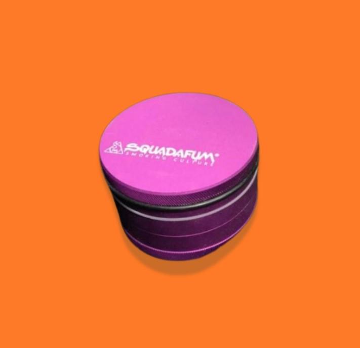DICHAVADOR DE METAL PODEROSO SQUADAFUM ROXO 4 PARTES 70mm