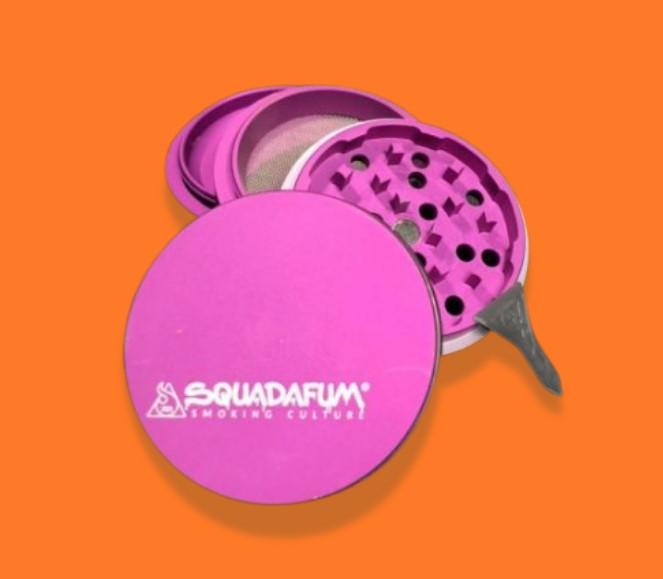 DICHAVADOR DE METAL PODEROSO SQUADAFUM AZUL 4 PARTES 63mm
