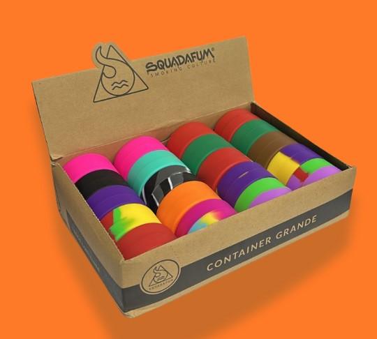 SLICKER DE SILICONE SQUADAFUM GRANDE COM DIVISÓRIA 25ML