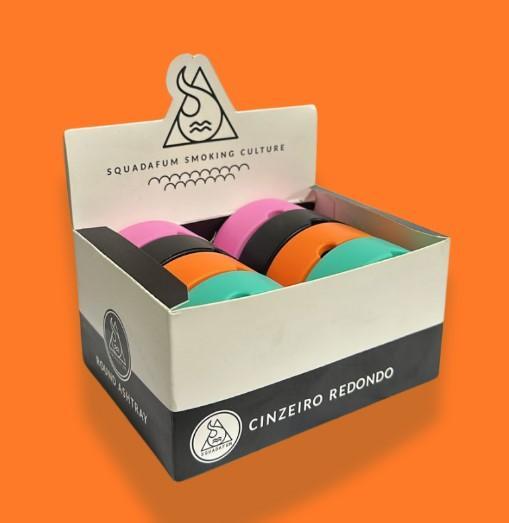 CINZEIRO DE SILICONE SQUADAFUM REDONDO