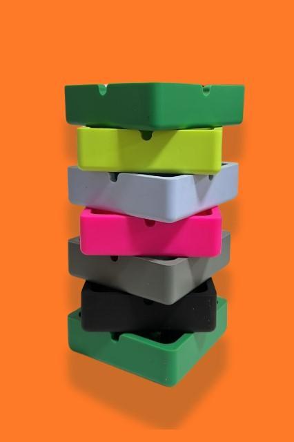 CINZEIRO DE SILICONE SQUADAFUM QUADRADO