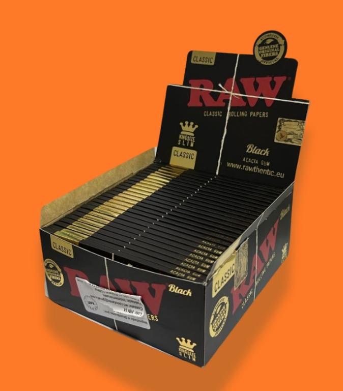 SEDA RAW BLACK KING SIZE