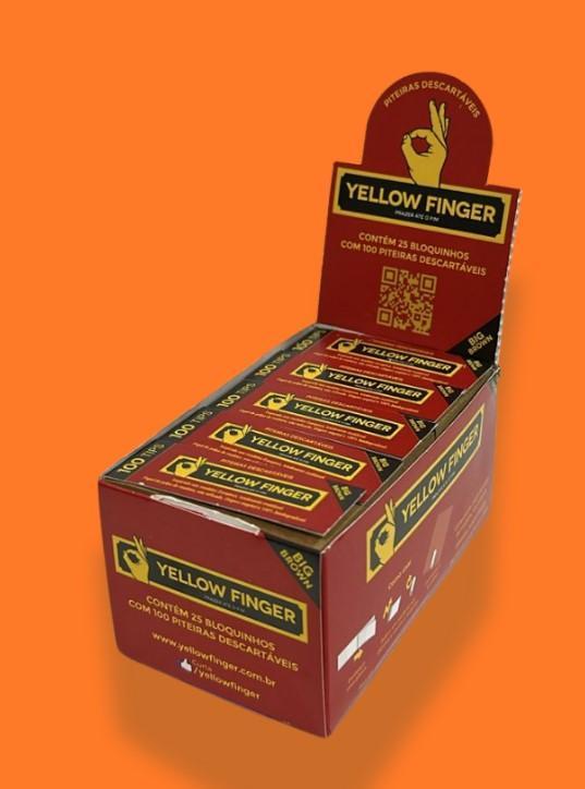 PITEIRA YELLOW FINGER BROWN BIG