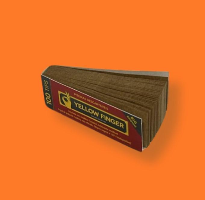 PITEIRA YELLOW FINGER BROWN BIG