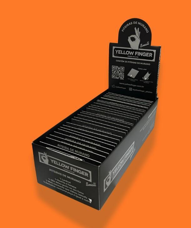 PITEIRA DE MURANO YELLOW FINGER SMALL 5x24mm