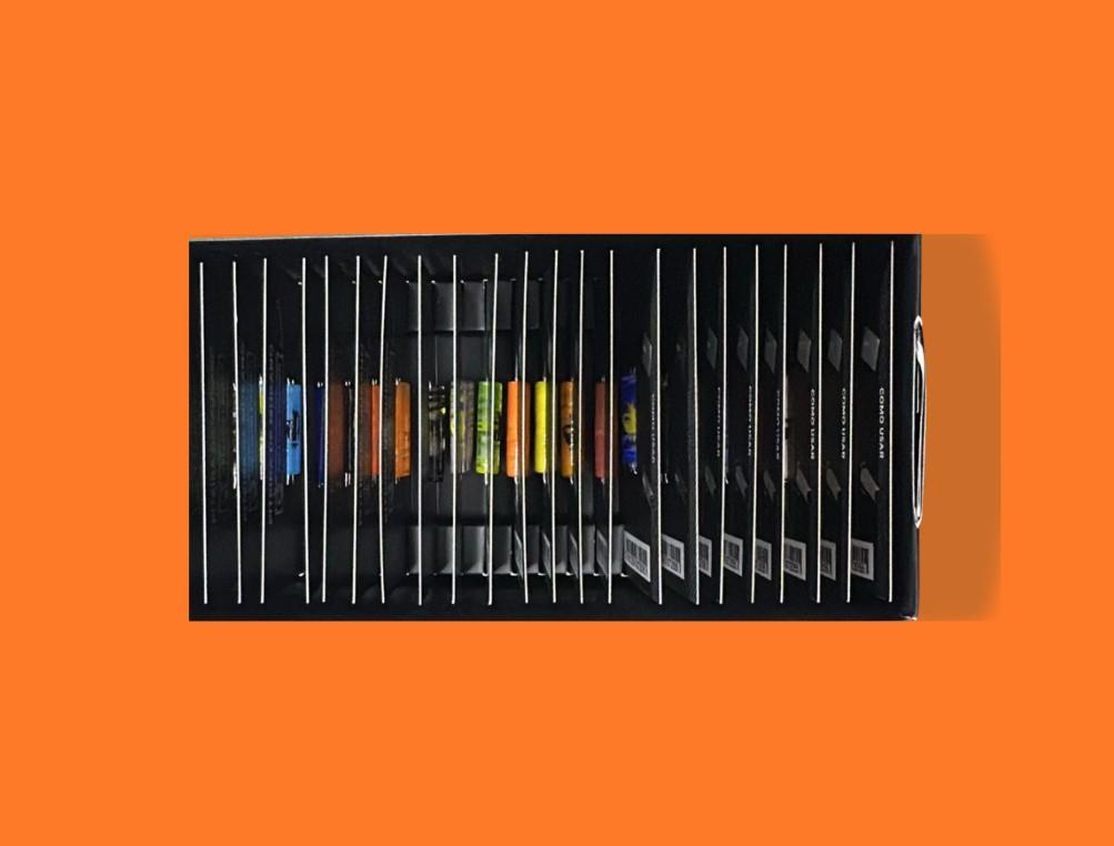 PITEIRA DE MURANO YELLOW FINGER SMALL 5x24mm