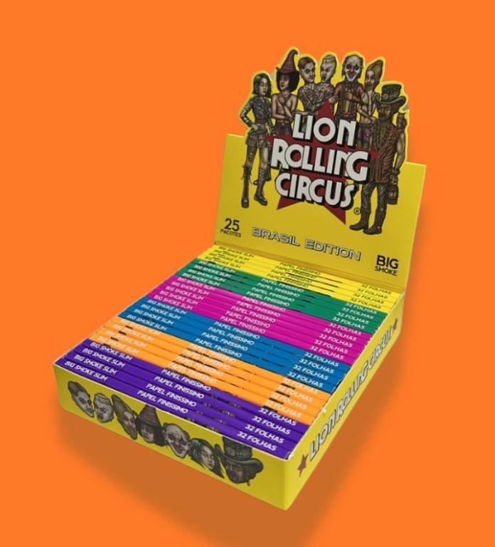 SEDA LION ROLLING CIRCUS EDIÇÃO BRASIL KING SIZE