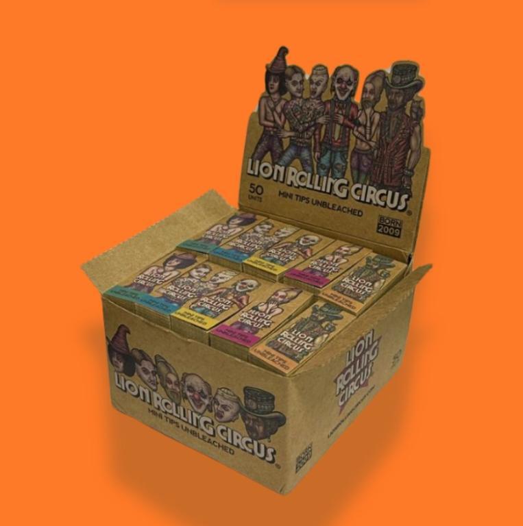 PITEIRA LION ROLLING CIRCUS UNBLEACHED MINI SLIM