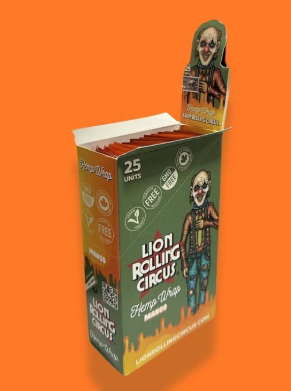 BLUNT LION ROLLING CIRCUS HEMP SABOR MANGA