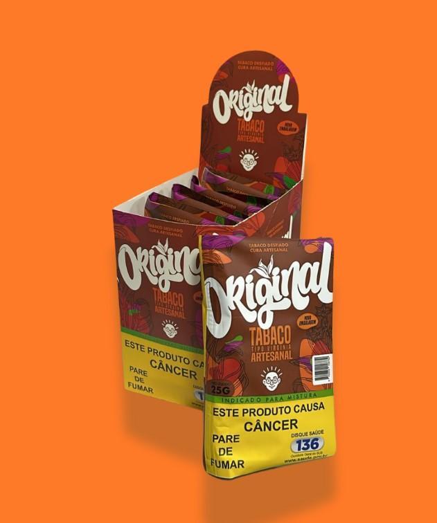 TABACO BEM BOLADO ORIGINAL VIRGINIA DESTALADO 25g