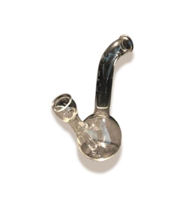 BONG DE VIDRO SUAVE SAX TRANSPARENTE MINI